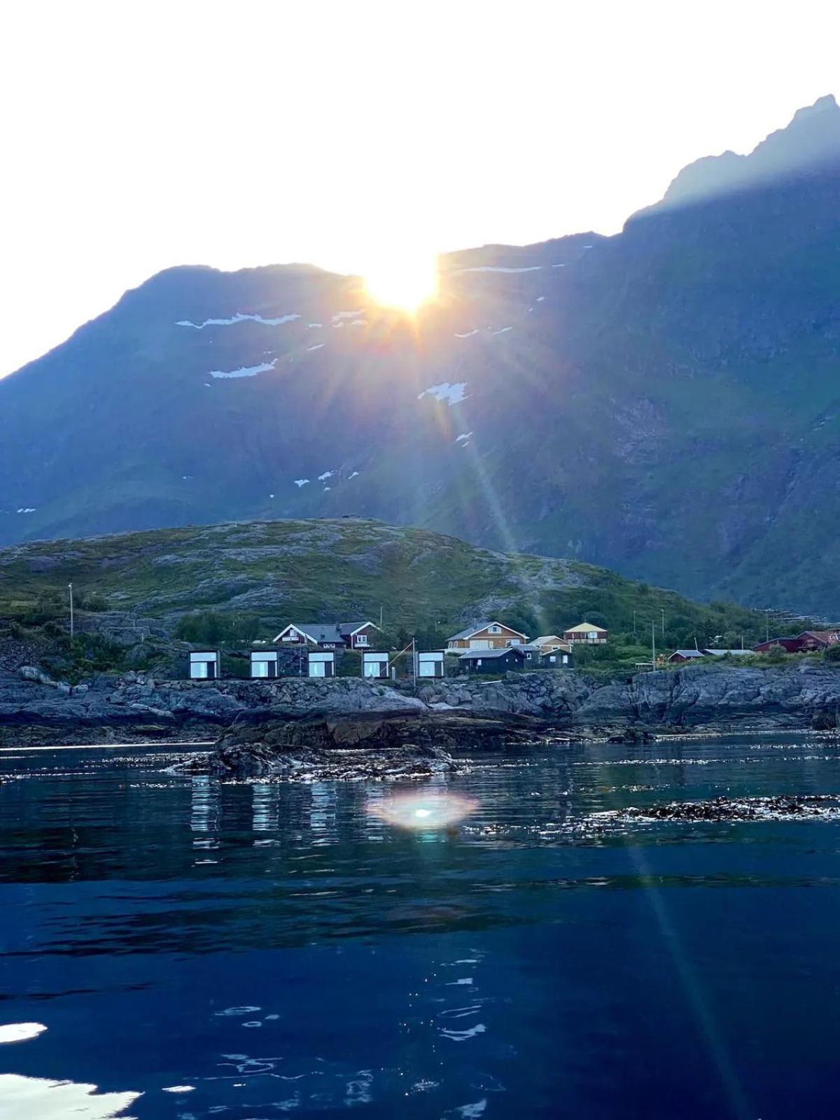 High End Sea Cabins At A In Lofoten Moskenes Kültér fotó