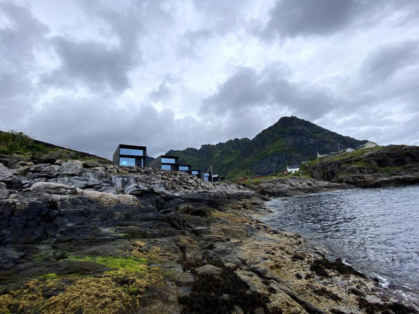 High End Sea Cabins At A In Lofoten Moskenes Kültér fotó