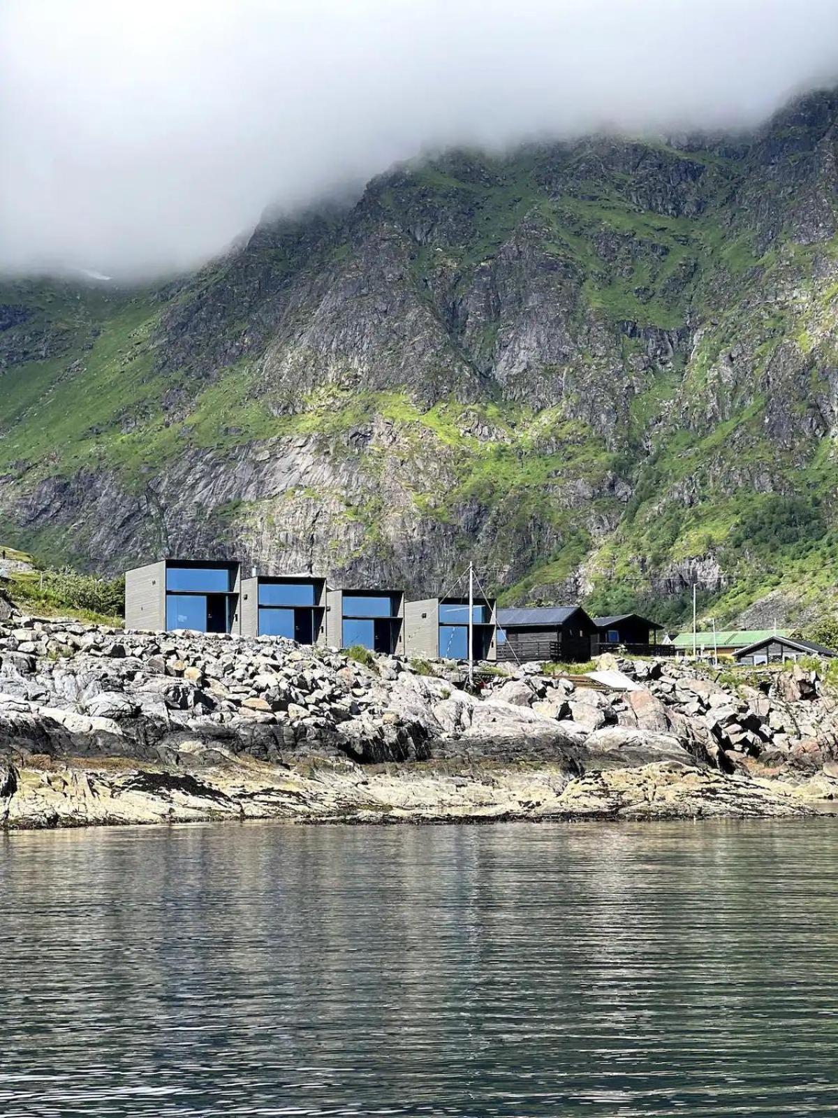 High End Sea Cabins At A In Lofoten Moskenes Kültér fotó