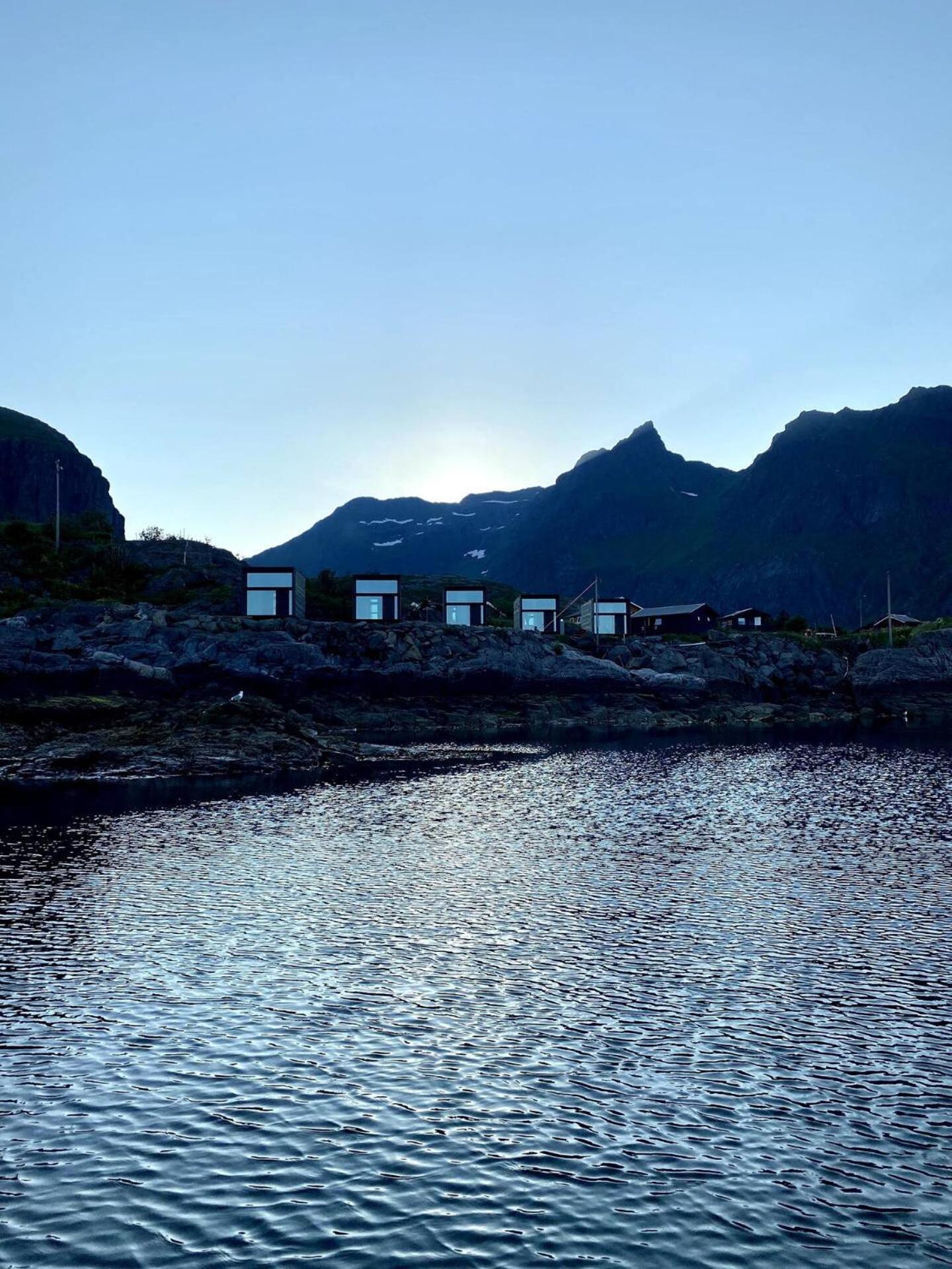 High End Sea Cabins At A In Lofoten Moskenes Kültér fotó